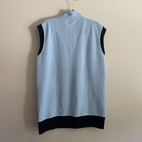 Simply Southern Women L Ice Blue Sporty Preppy Pockets 1/2 Zip Drew Dress NWT - Picture 12 of 12